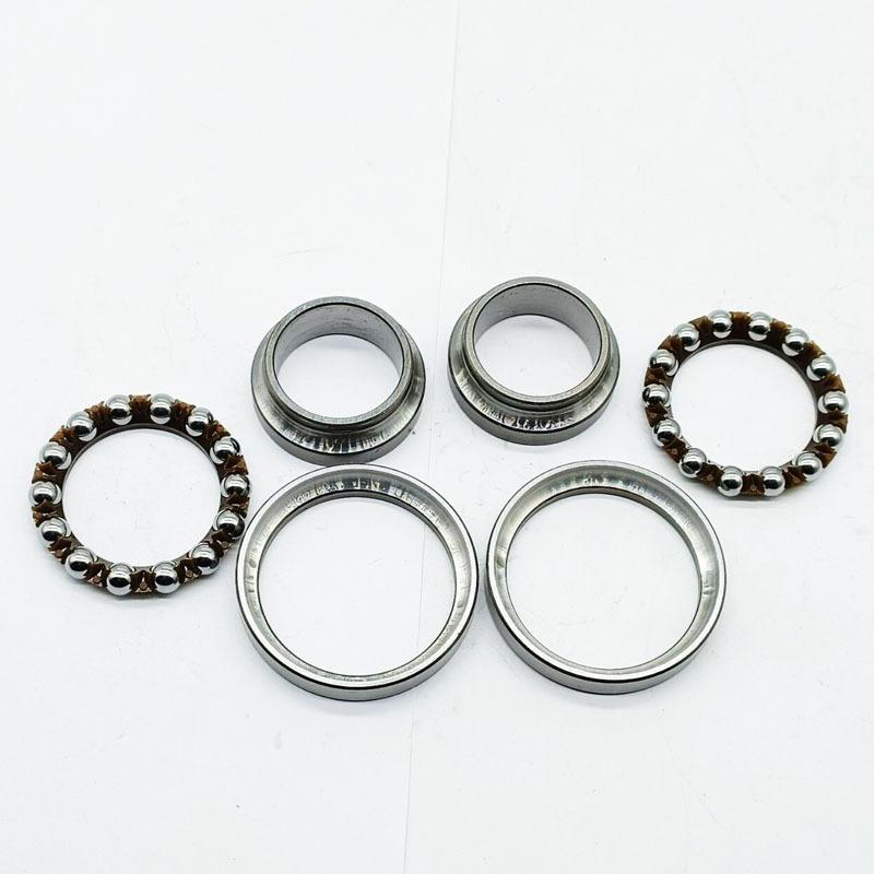 Steering Stem Bearing Head Pipe Kit for Honda XR125 2003-2006/CRF230L 2008-2009/NX650 Dominator 1988-1999/XR650L 1993-2017