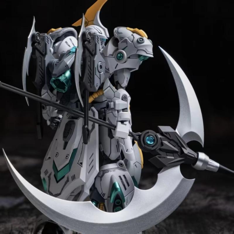 In Stock Knights Of The Round Table Series Shield Knight Steel Sickle Kai Death God 1144 Mecha Assembly Model Toy Birthday Gift