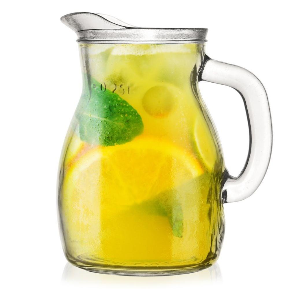 Dzbanek na Napoje Wodę Sok Lemoniadę do Napojów Szklany Karafka Wino 0,25L