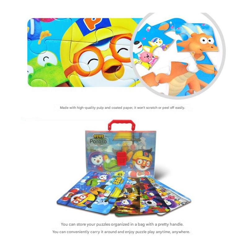 Pororo NEW Carry Puzzle Set 2 Types (3 Options)