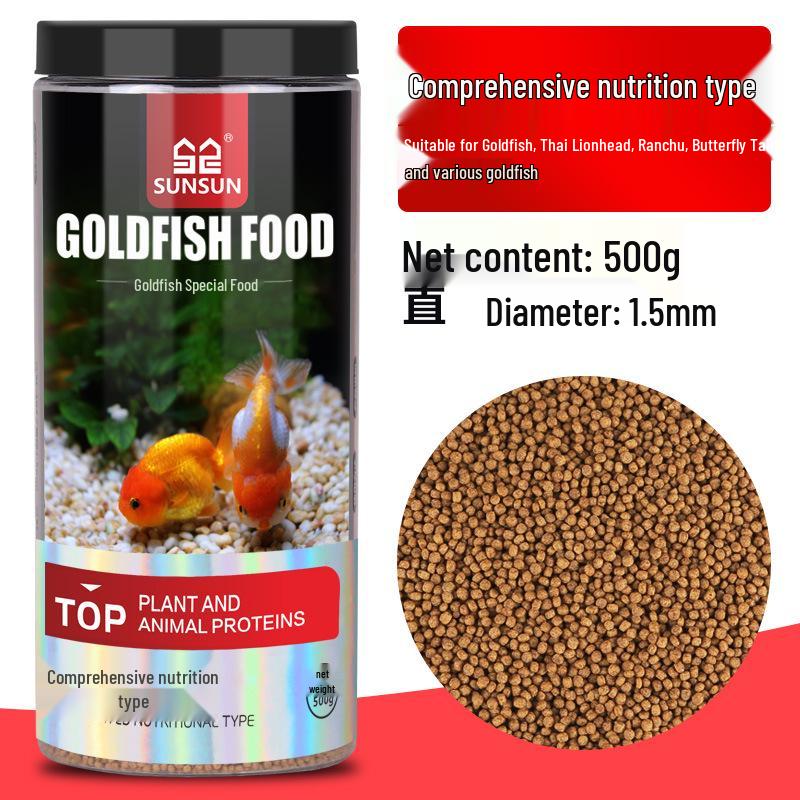 Color Enhancing Fish Food for Koi, Tropical, Goldfish, and Ornamental Fish