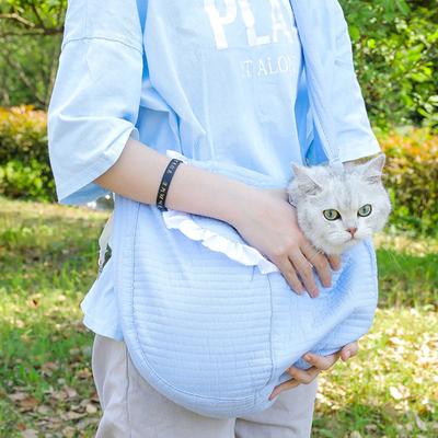 Z Pet Bag Out Portable Cat Dog Backpack Crossbody Shoulder Bag Cat Bag Canvas Small Dog Cat Bag