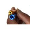 Metal High Quality Portable Snuff tube Fashionable trend Snuff pipe 64mm Aluminum Alloy Mini Straw Cool Gadget for Men Gift