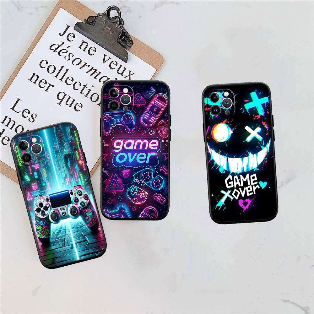 PP37 Game Over Phone Case for Motorola Moto Edge 60 60s 70 G86 G56 G54 E14 G04S G45 G54 G64 S30 S50 X30 X40 X50 Ultra Pro Power