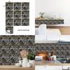 Abstract Mosaic Ceramic Tile Sticker For Home Renovation Waterproof Kitchen And Bathroom Decoration