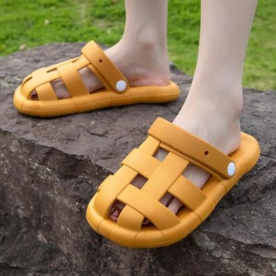 Fashion Cute Home On Beach Kawaii Indoor Flat Junior Outside Women's Slippers and Ladies Sandals Mules Shoes Slides House Shoe Promotion