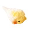 3Pcs Miniature Parrot Figurines Desktop Ornament Adorable Resin Bird Decor for Fairy Gardens & Terrariums
