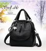 Women's Versatile PU Leather Backpack - Large Capacity Casual Handbag Schoolbag