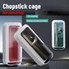 Dustproof Tableware Storage Rack Wall Mounted Chopsticks Cage  Spoon Fork Storage