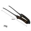 Barbecue Tongs Kitchen Salad Tweezers Vegetable Wooden Handle Multi-use Cooking