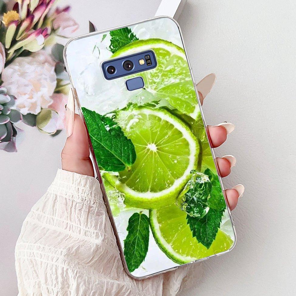 Clear For Samsung Note9 Case Cute Cat Fashion Luxury Painted Soft Cover Phone For Samsung Galaxy Note 9 Case SM-N9600 SM-N960F