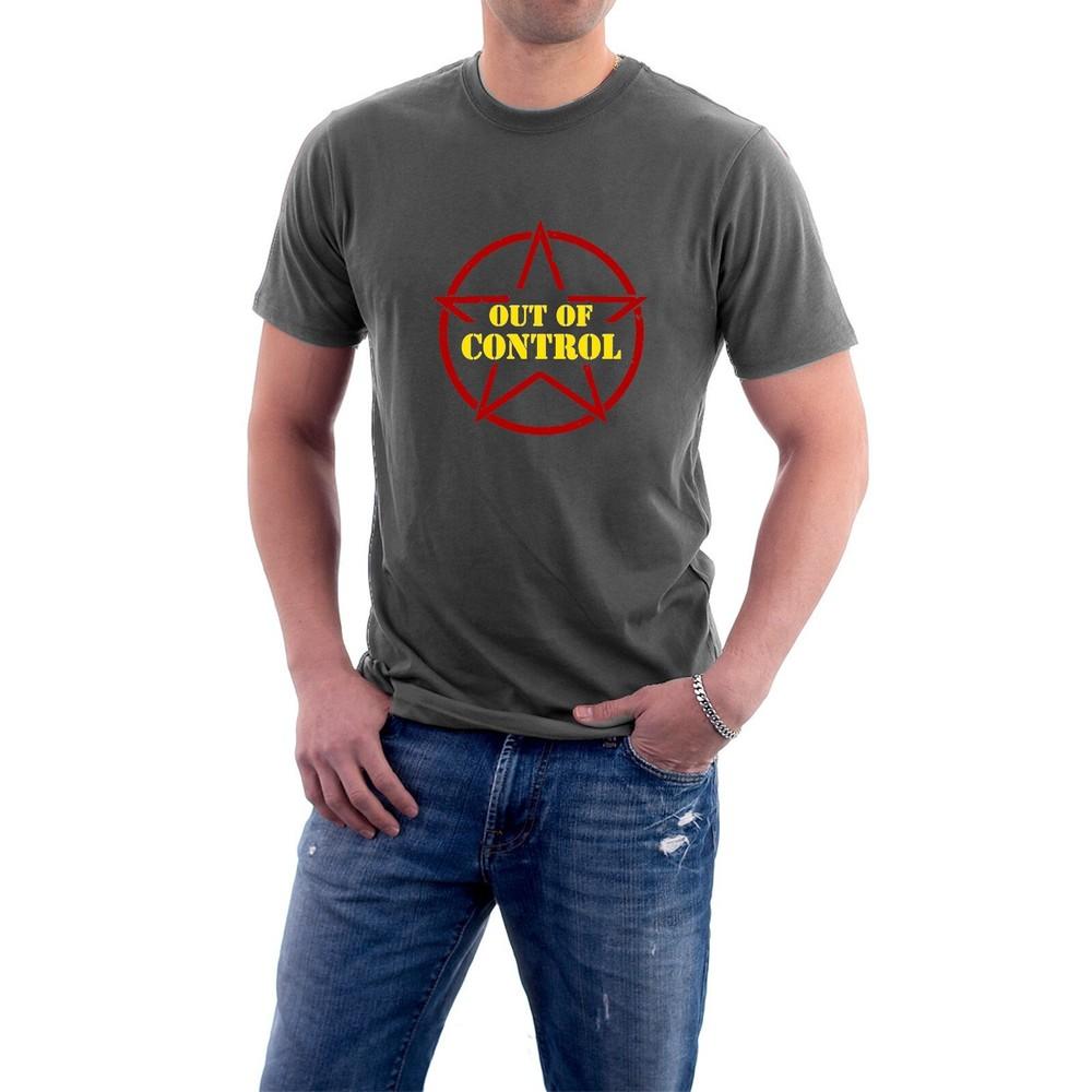 

The Clash Out of Control T-shirt Punk Rock Music Fans Tee Star by Sillytees S