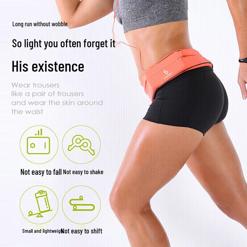 Fbit Zippered Sports Running Waist Bag