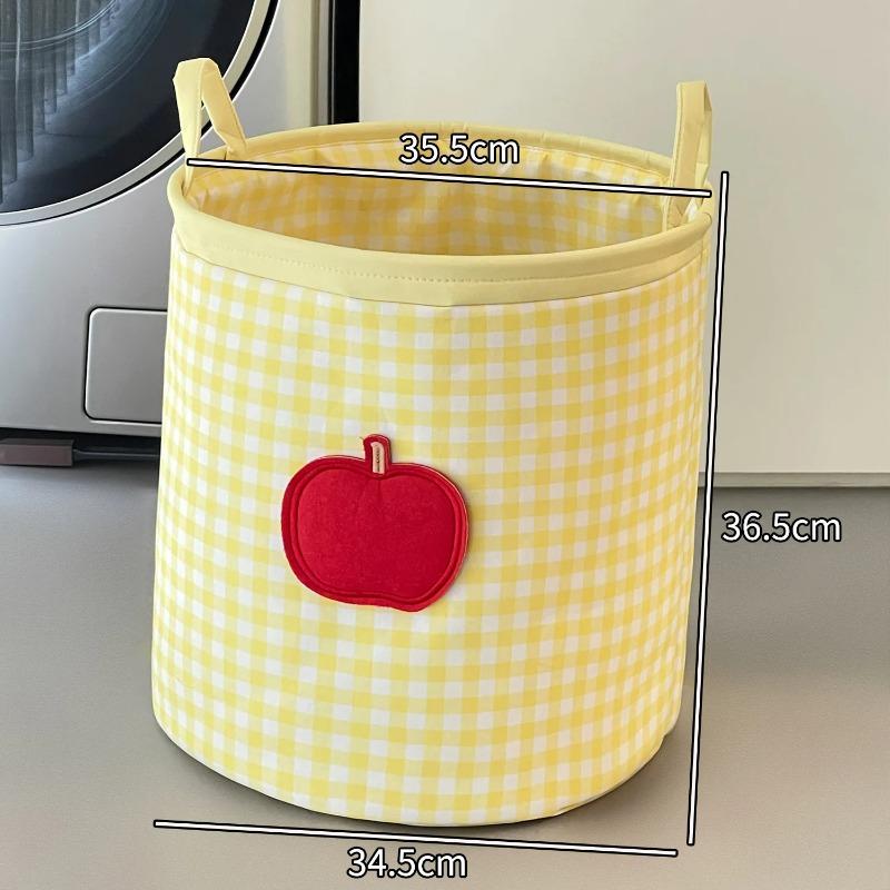 1/2pcs/set Collapsible Clothes Hamper Large Size Household Bathroom Dirty Clothing Storage Basket