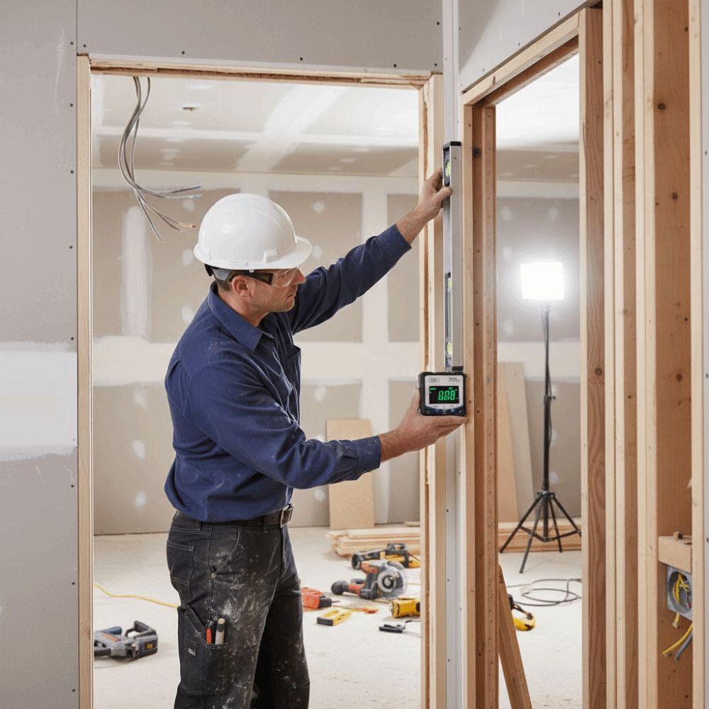 4x90° Inclinometer Box Digital Display Electronic Angle Protractor Level Angle Gauge  Woodworking