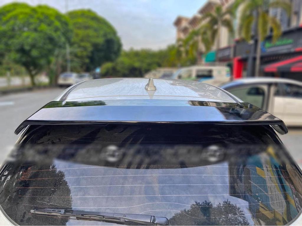 Compatible with 20 Honda CITY Fengfan models, RS large rear spoiler kit, including hatchback top spoiler, wind deflector, and rear diffuser.