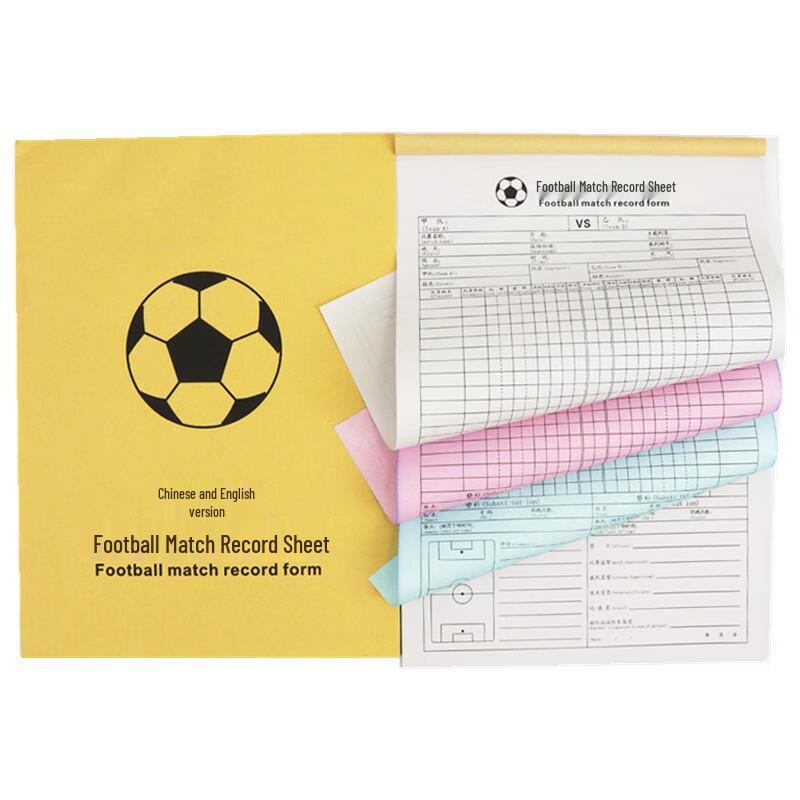 ZHANDOUHU Football Referee Scorebooks