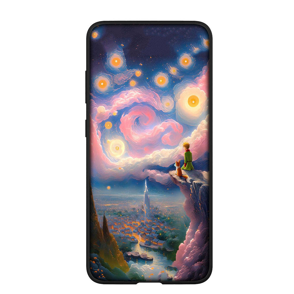 Phone Case for Samsung Galaxy S25 S23 S22 S21 S24 Ultra FE A05 A06 A15 A16 A36 A37 A35 A54 A55 A56 A57 A25 A26 A53 A17 Anime The Little Prince Cover