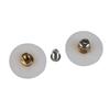 Shower Door Rollers Shower Room 4/8pcs Anti-Rust Quality Replacement Runners Shower Part Shower Room Wheels 22mm