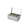 92MF Practical Nonrust Steel Spice Storage Box Multi Section Kitchen Essential For Organized Cooking And Meal Preps