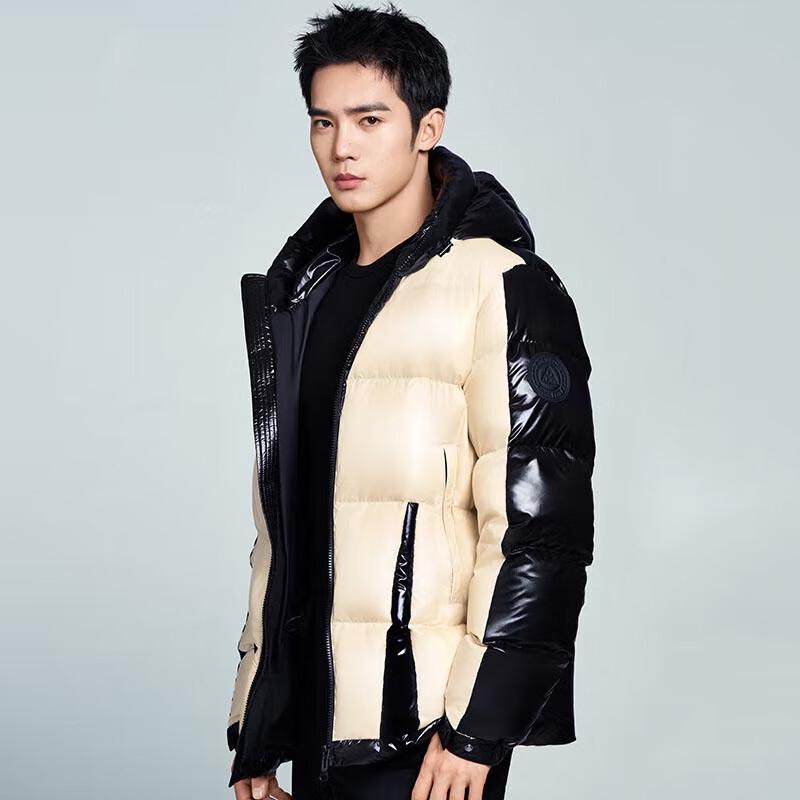 

Bosideng B40143820 Puff Collaboration Hooded Down Jacket 180/100A