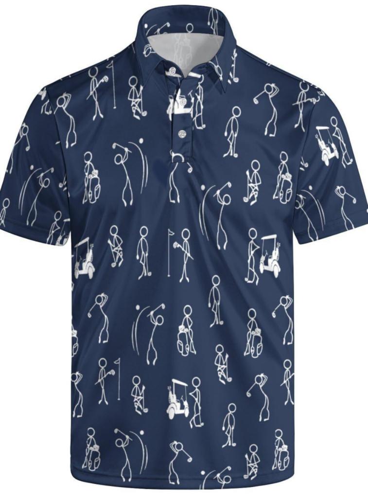 Federdruck-Kurzarm-Poloshirt, Stilvolle Freizeitkleidung für Alltag und Sport