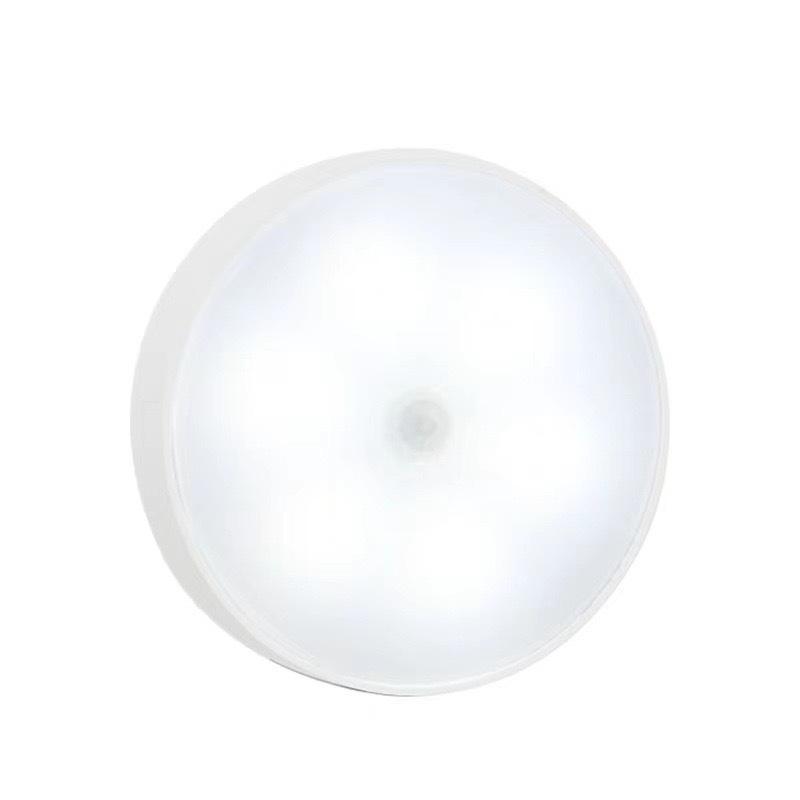 Motion-Sensor Night Light: Automatic, Rechargeable LED for Bedroom, Bathroom, Stairs, Magnetic Wall Attachment