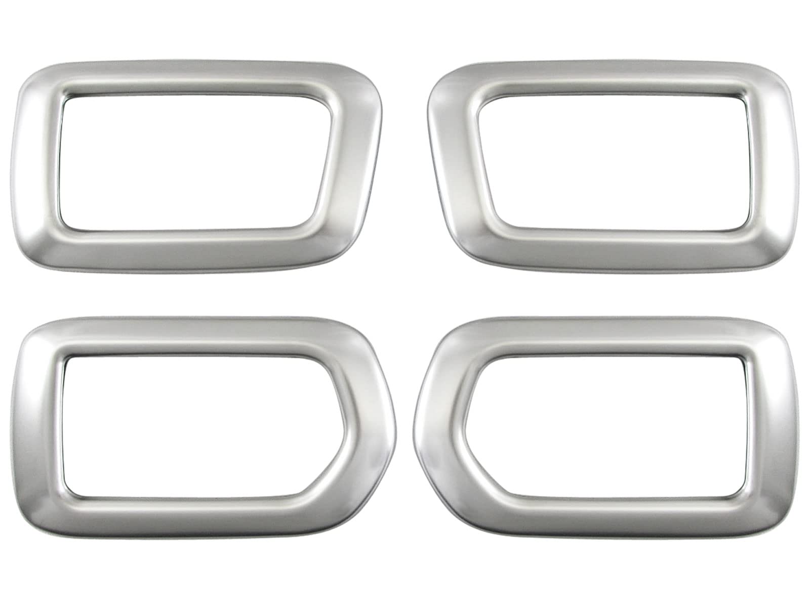 

BRIGHTZ Sakura B6AW Stainless Steel Inner Door Handle Satin Silver SAKURA Covers, Plated, 4-Piece Set, [INS-DHC-257]