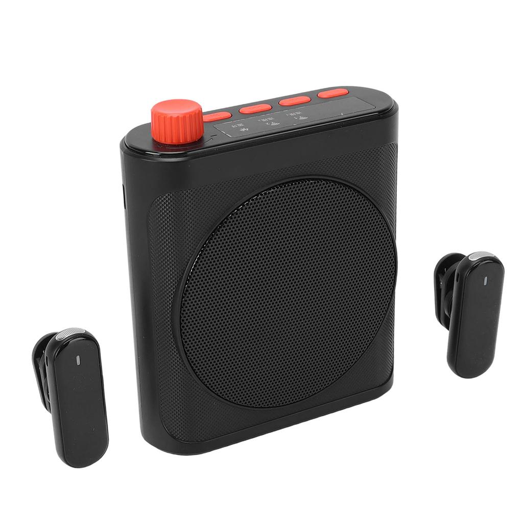 15W Wireless Voice Amplifier Rechargeable Bluetooth 5.4 Noise Reduction Portable Speaker Magnetic Lavalier Microphones