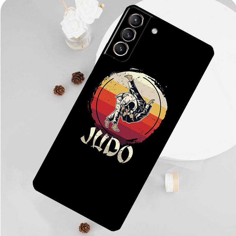 Judo BJJ Jiu Jitsu Case For Samsung Galaxy S23 FE S20 S21 S22 Ultra S8 S9 S10 Plus Note 10 20 Ultra Soft Cover