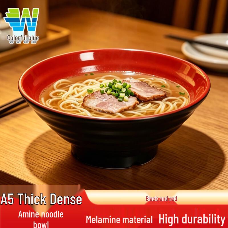 A5 Melamine Durable Noodle & Soup Bowls