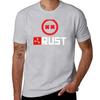 Rust Game Logo T-Shirt plain anime tops plain t shirts