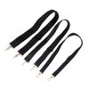 70-125Cm Nylon Black Color Handbags Strap Shoulder Bag Strap Belts For Bags Adjustable Replacement Bag Handles Bag Accessories
