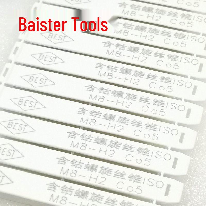Premium Cobalt Spiral Tap Set: M2-M20 Threading, M3-M5, M6-M10, M35, Stainless Steel Compatible