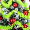 3 Pieces 20ft Christmas Garlands Lime Green Christmas Tree Decorations Christmas Tree Hanging Garland Artificial