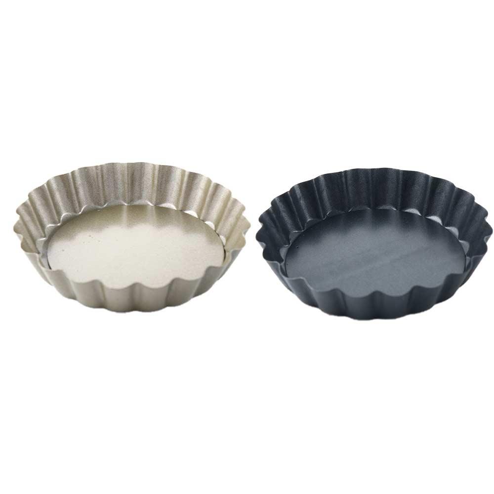 Cake Dessert with Removable Bottom Mini Non-stick Quiche Mould Tart Pan Pie Mold Baking Tool