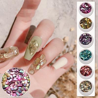 DIY Nail Art Decorations Nail Art Shell Slices Nail Art Abalone Slices Shell Fragments Ornament