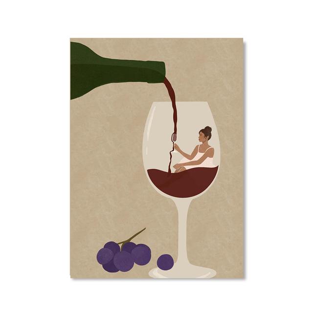 Flower Tea Cup Posters and Prints Bouquet Drink Wall Art HD Picture Pot Coffee Wine Boho Girl Canvas Painting Kitchen Home Decor