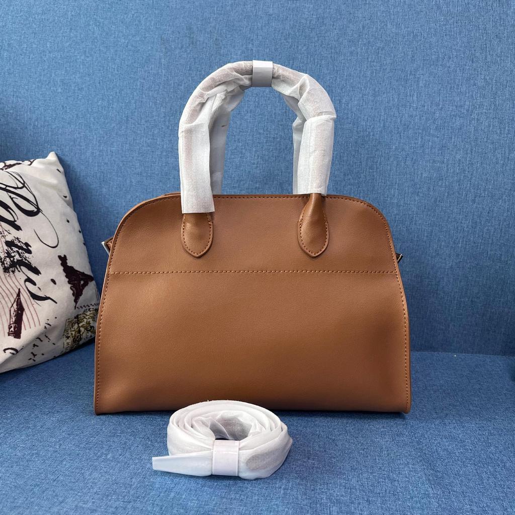 THE * ROW star with the same Margaux 15 inch handbag old money wind tote bag leather big bag suede bag