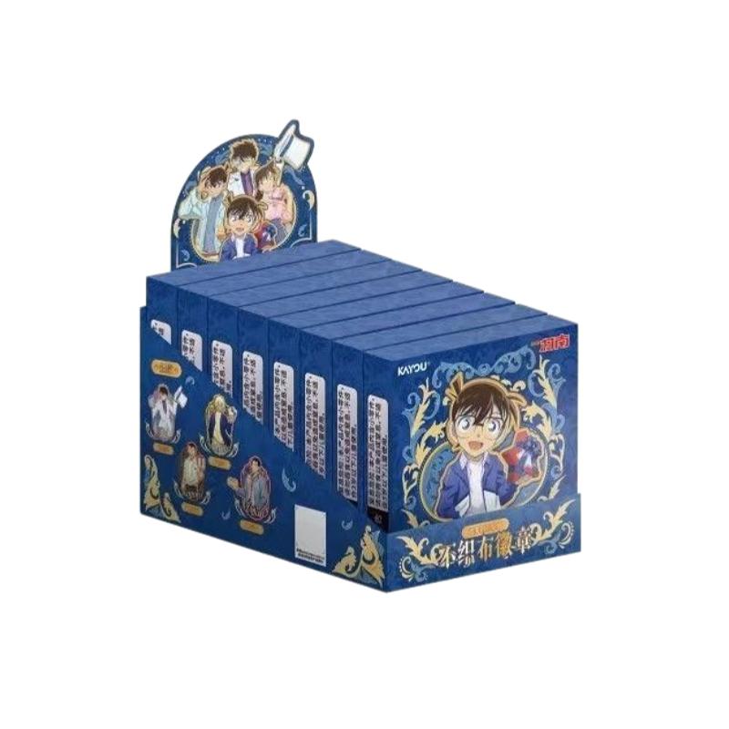 Genuine Detective Conan Victoria Series Non Woven Fabric Badge Conan Ran Kidthephantomthief Animation Peripheral Toy Gifts