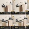 Modern Minimalist Towel Bar With Sucker Mount For Bathroom Storage And Antimildew Function