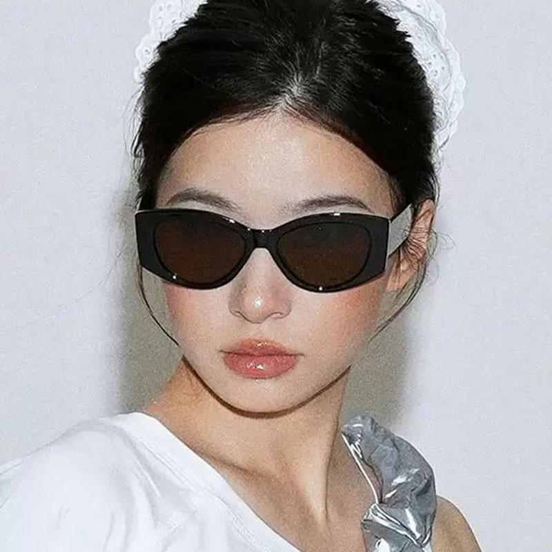 Luxury Brand Designer Fashion Leopard Cat Eye Sunglasses Women For Men Vintage Sun Glasses Popular Punk Hip Hop Eyeglasses Uv400