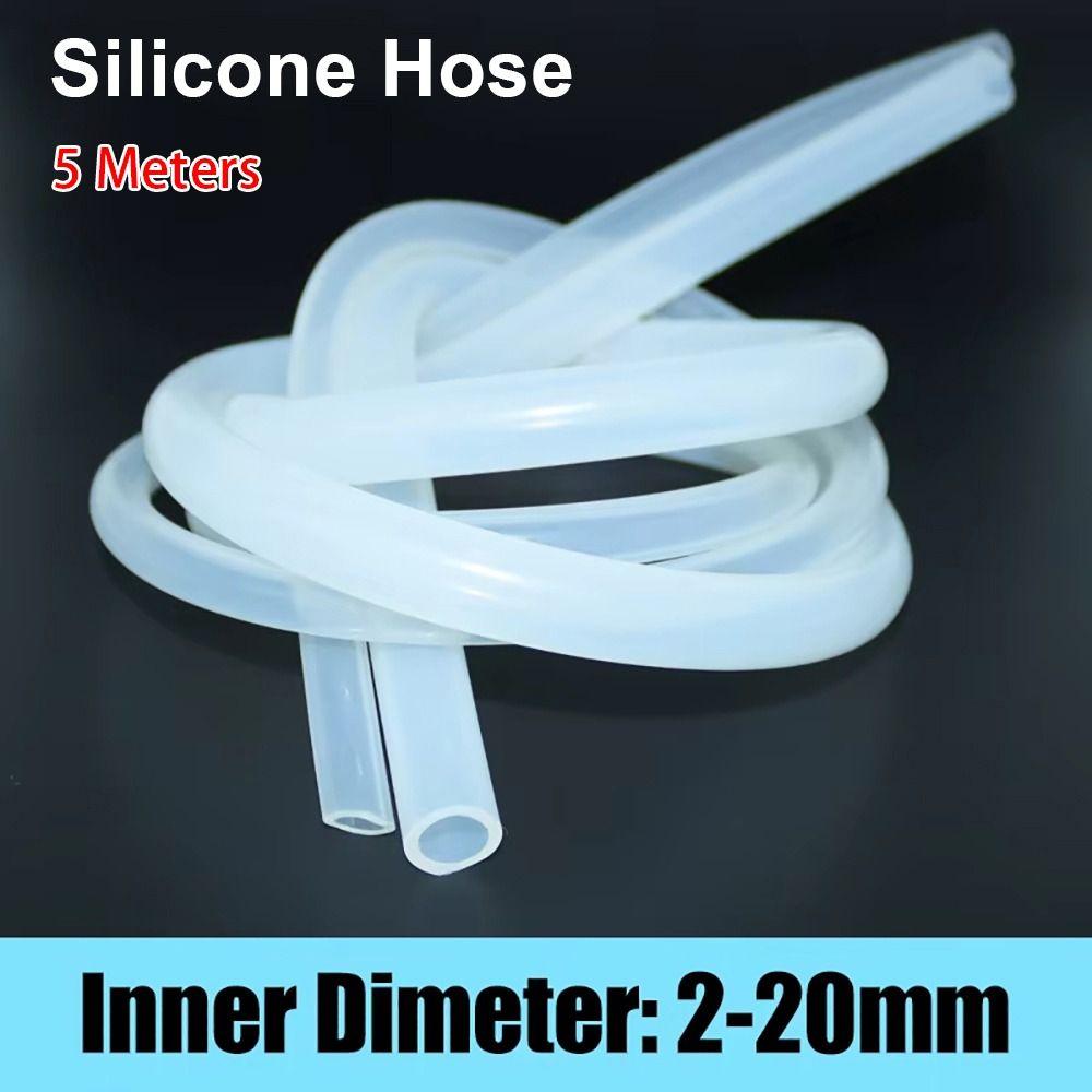 1Pcs 5 Meters Clear Transparent Pipe Silicone Tube  for Faucet Aquarium Garden Tube