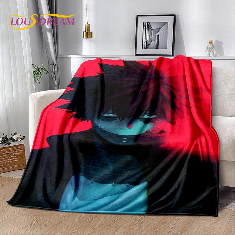 My Hero Academia Anime Cartoon pătură moale de pluș, pătură de flanel pătură pentru sufragerie dormitor pat canapea husă de picnic 3D