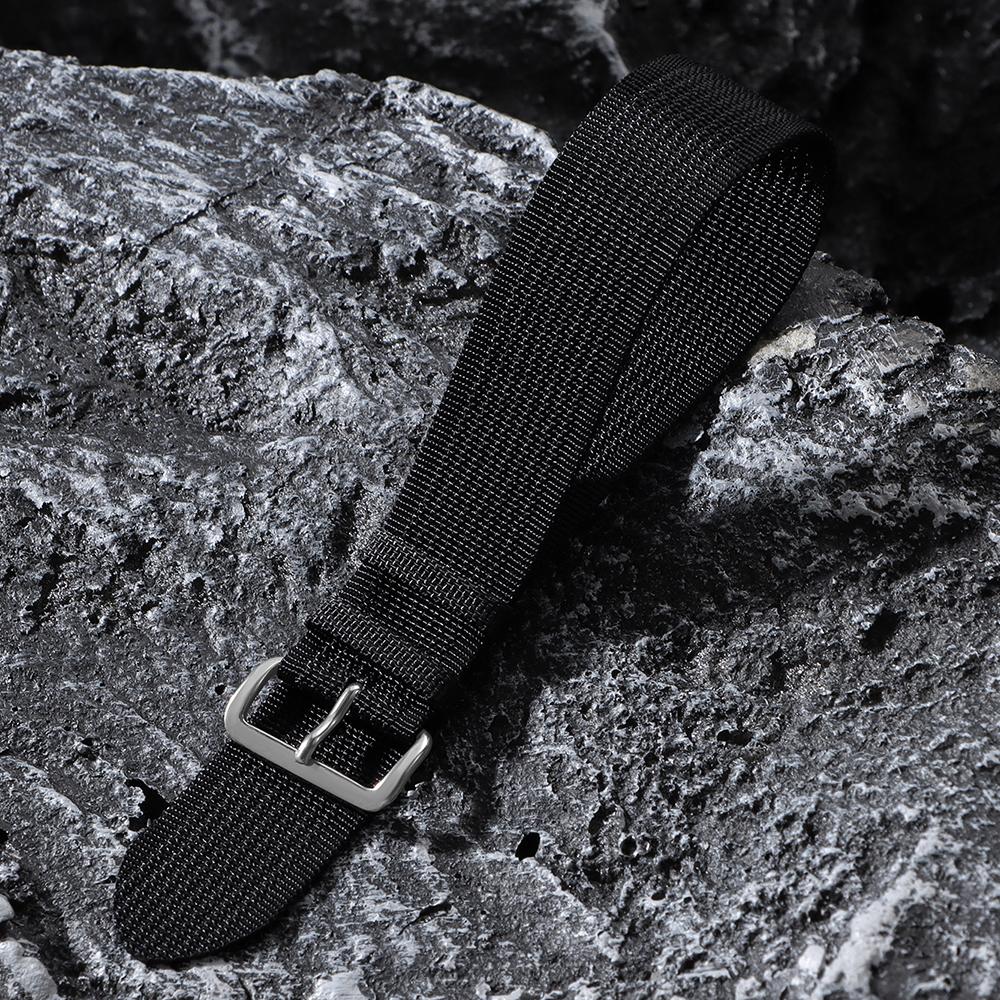 Neues geripptes Nylon-Uhrenarmband 20mm 22mm als Ersatzarmband für Omega aus ballistischem Gewebe Sportarmband für Herren Damen Armband