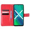 Wallet case for Samsung Galaxy M53 5G, Red