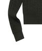 Mucent Jimmy Round Neck Crop Cable Knit (7 Colors)