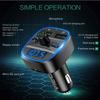 Bluetooth FM Transmitter - FOLAYA - Dual USB Ports - QC3.0 - Hands-Free Calls - LED Display