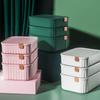 Home Lattice Plastic Container Storage Artifact Drawer Type Underwear Storage Box Organize Box