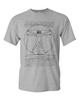 Vitruvian Unisex Da Vinci Unisexs Tee Shirt 938